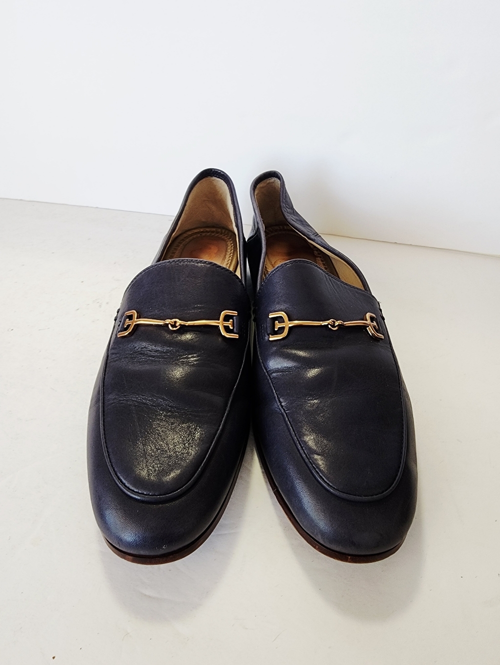 Sam Edelman Blue Lior Leather Horse Bit Loafer Size 8 - Picture 3 of 7